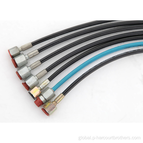 Braided Hydraulic Lines High pressure SAE 100R8 flexible hydraulic rubber hose Manufactory